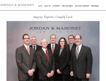 Tablet Screenshot of jordanmahoney.com